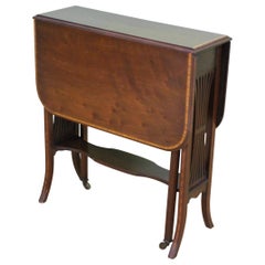 Edwardian Inlaid Mahogany Sutherland Table