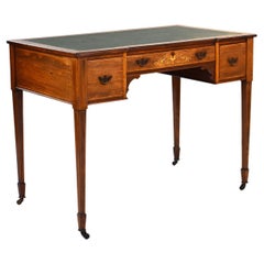 Edwardian Inlaid Mahogany Writing Table