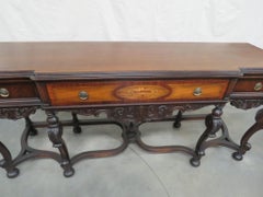 Antique buffet Edouardien en marqueterie Serveur Buffet