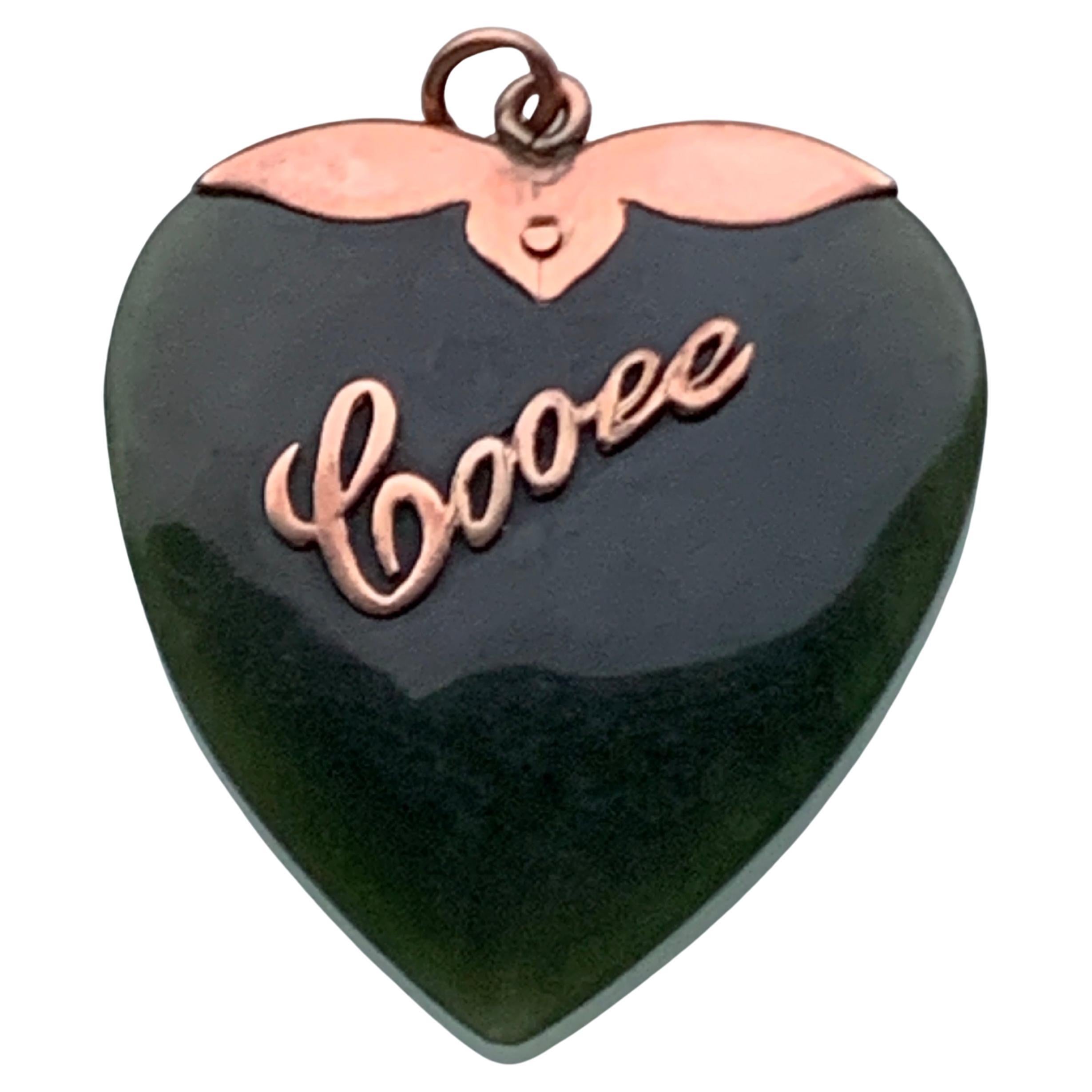 What does a heart pendant symbolize?
