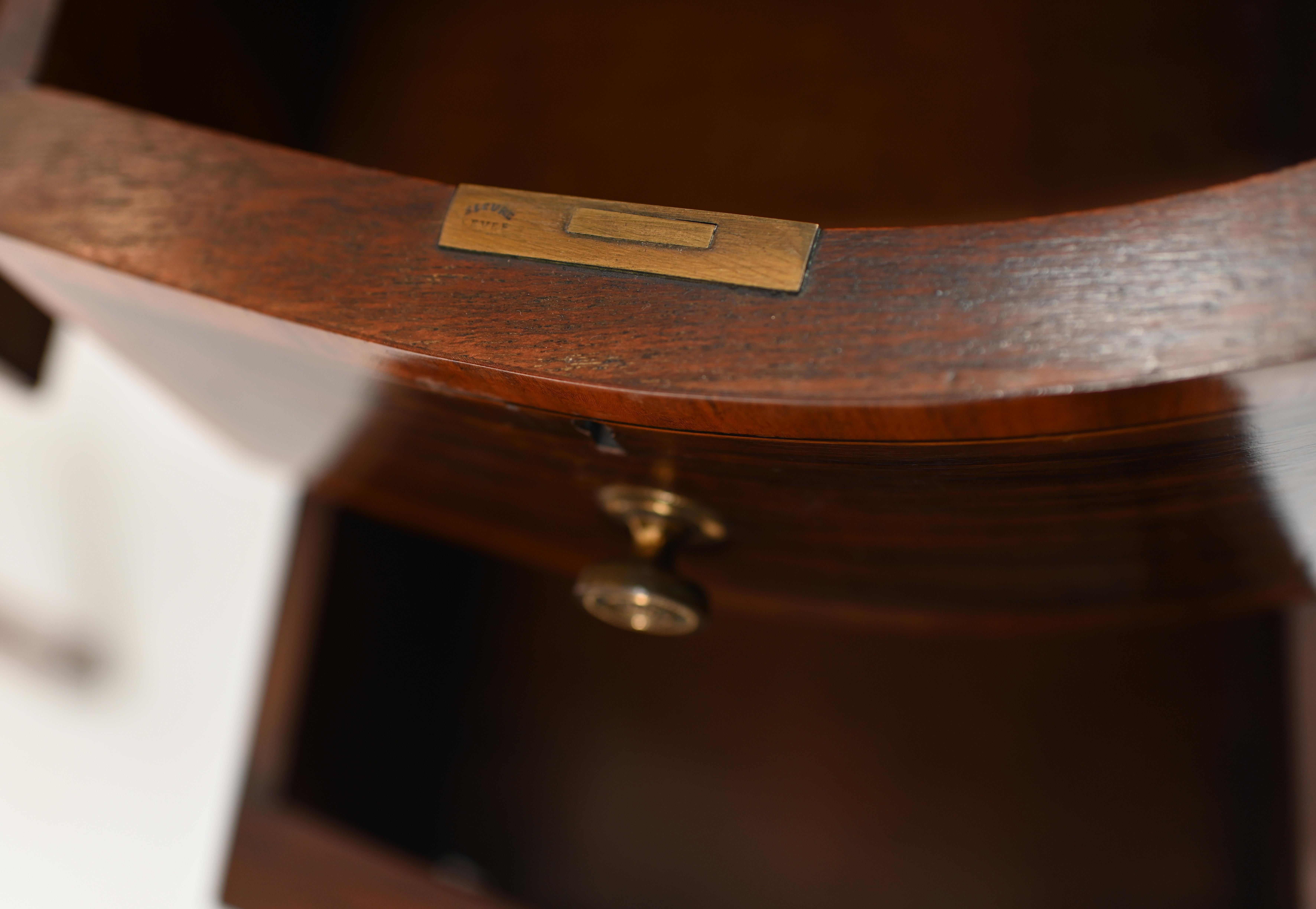 Edwardian Kidney Bean Desk Writing Table, 1910 For Sale 7