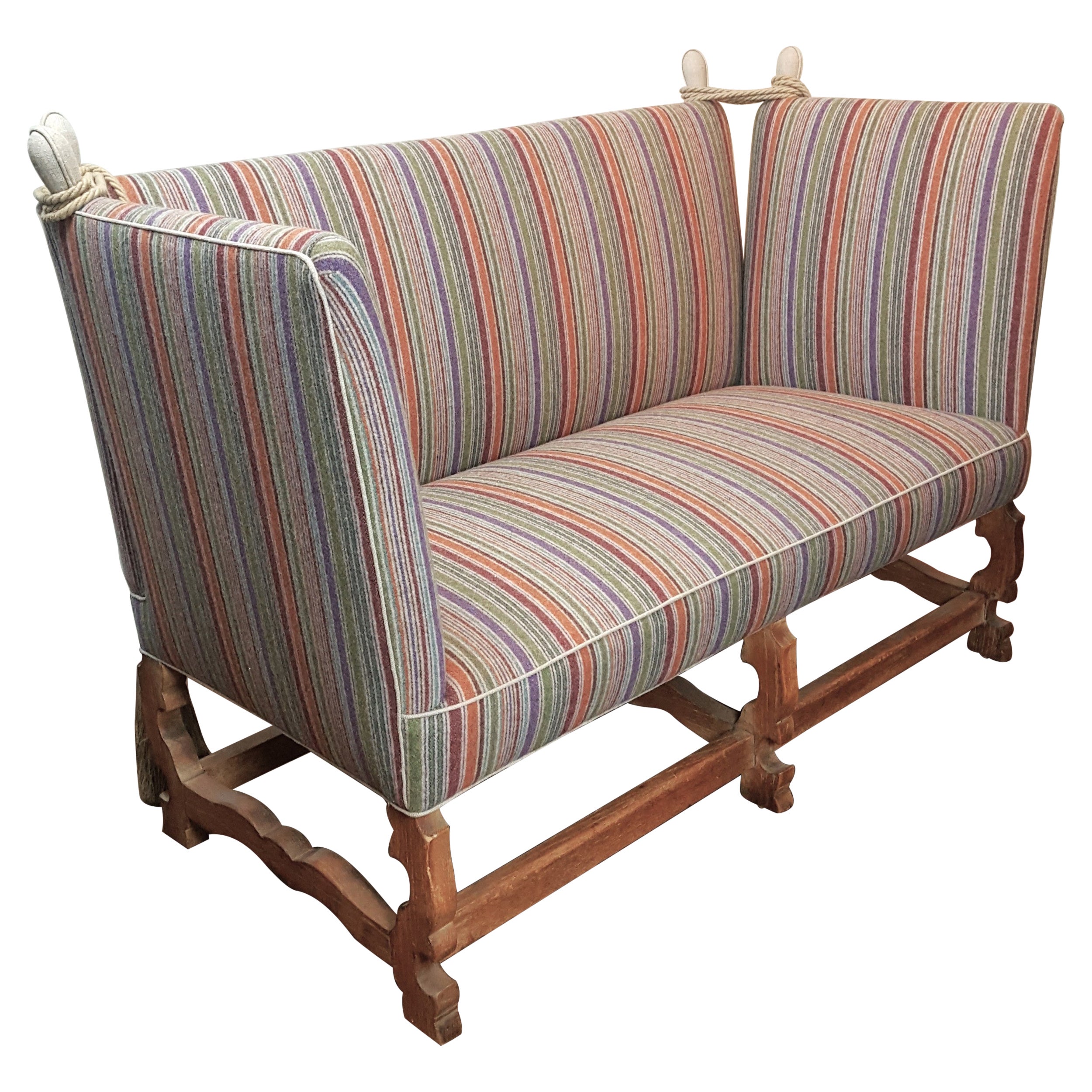 Edwardian Knole Sofa Robert Lorimer Spanish Style