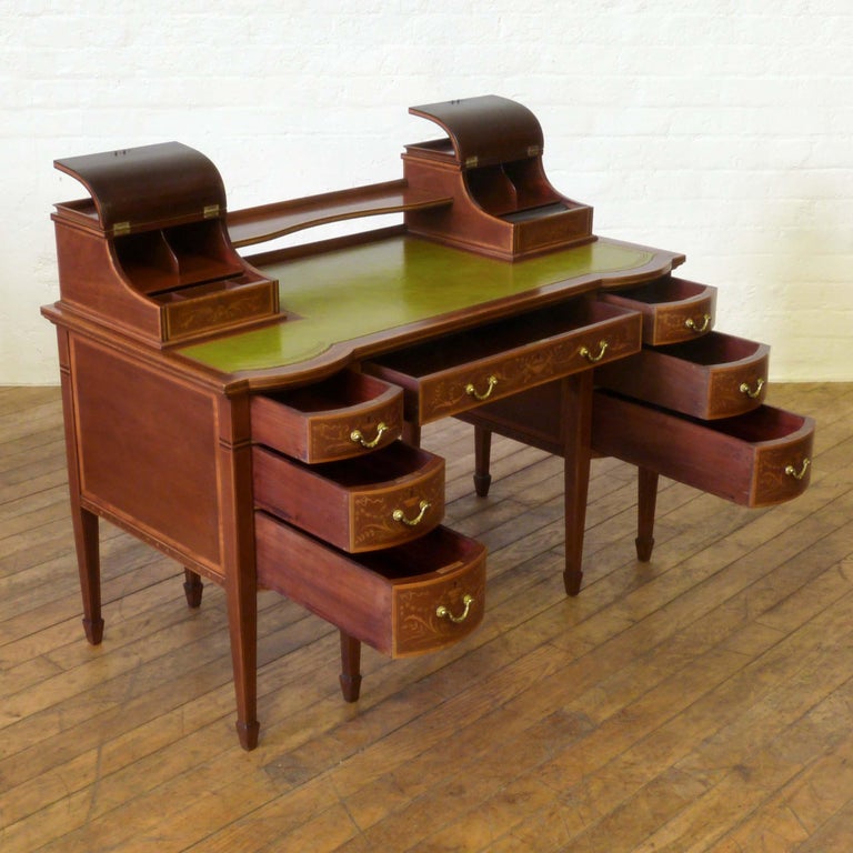 Edwardian Ladies Mahogany Writing Desk at 1stDibs