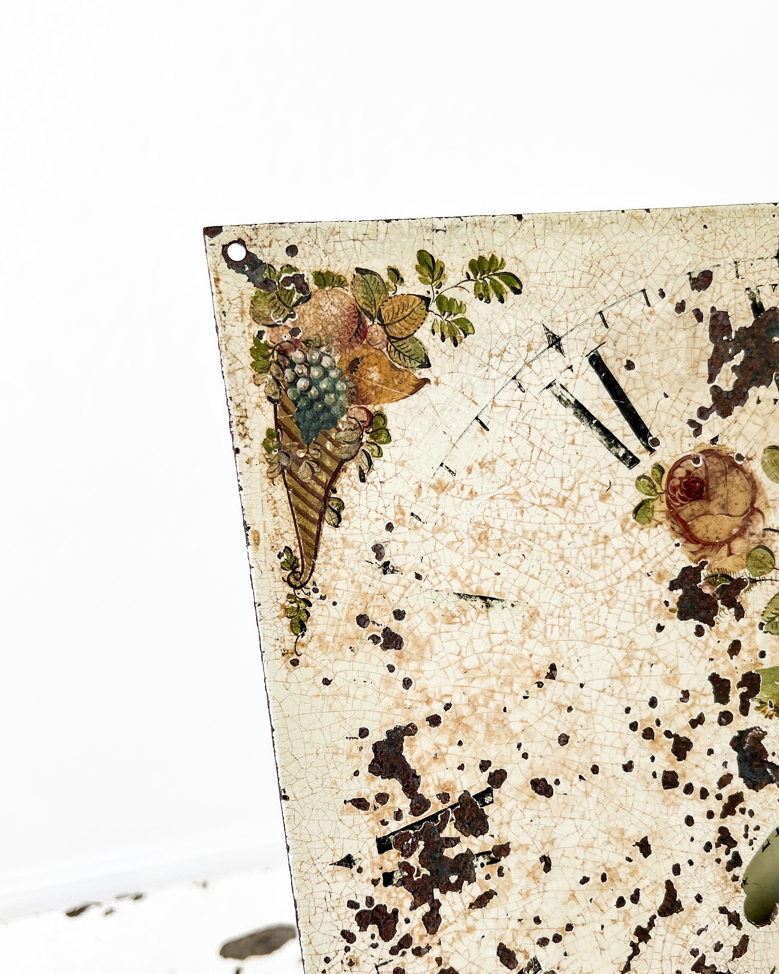 Milieu du XIXe siècle Horloge à cadran de type longcase du début du 19e siècle sur support personnalisé en vente