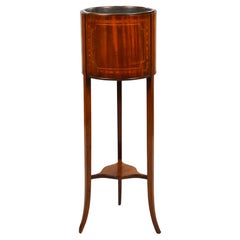 Edwardian Mahogany and Inlaid Planter/Jardinière