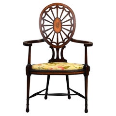 Edwardian Mahogany Armchair