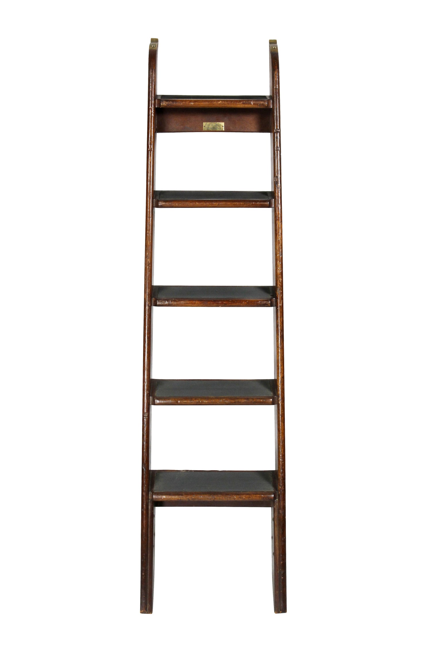Edwardian Mahogany Bed Ladder from the R.M.S Queen Mary at 1stDibs