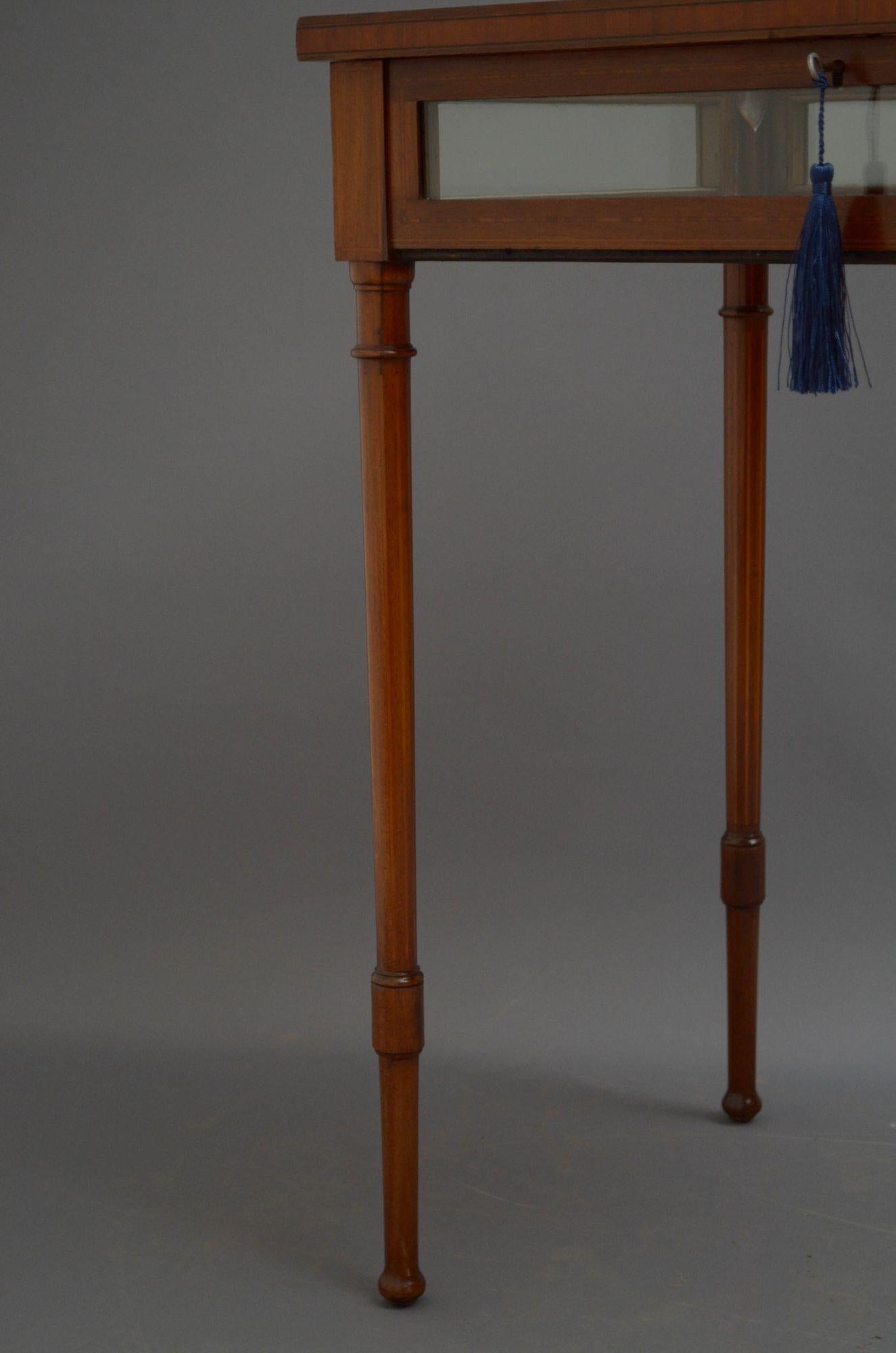Edwardian Mahogany Bijouterie Table 2