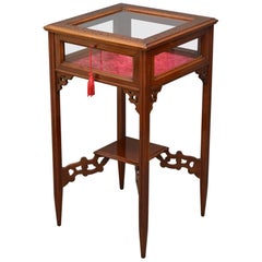 Edwardian Mahogany Bijouterie Table