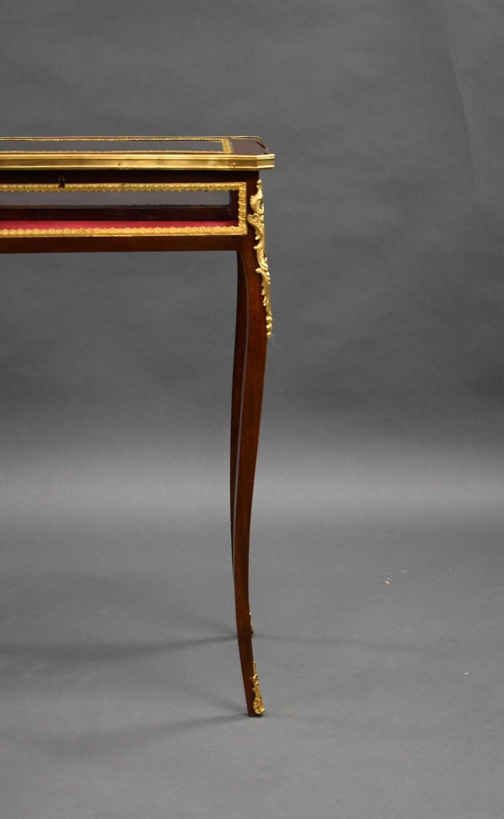 Edwardian Mahogany Bijouterie/Treasure Table For Sale 1
