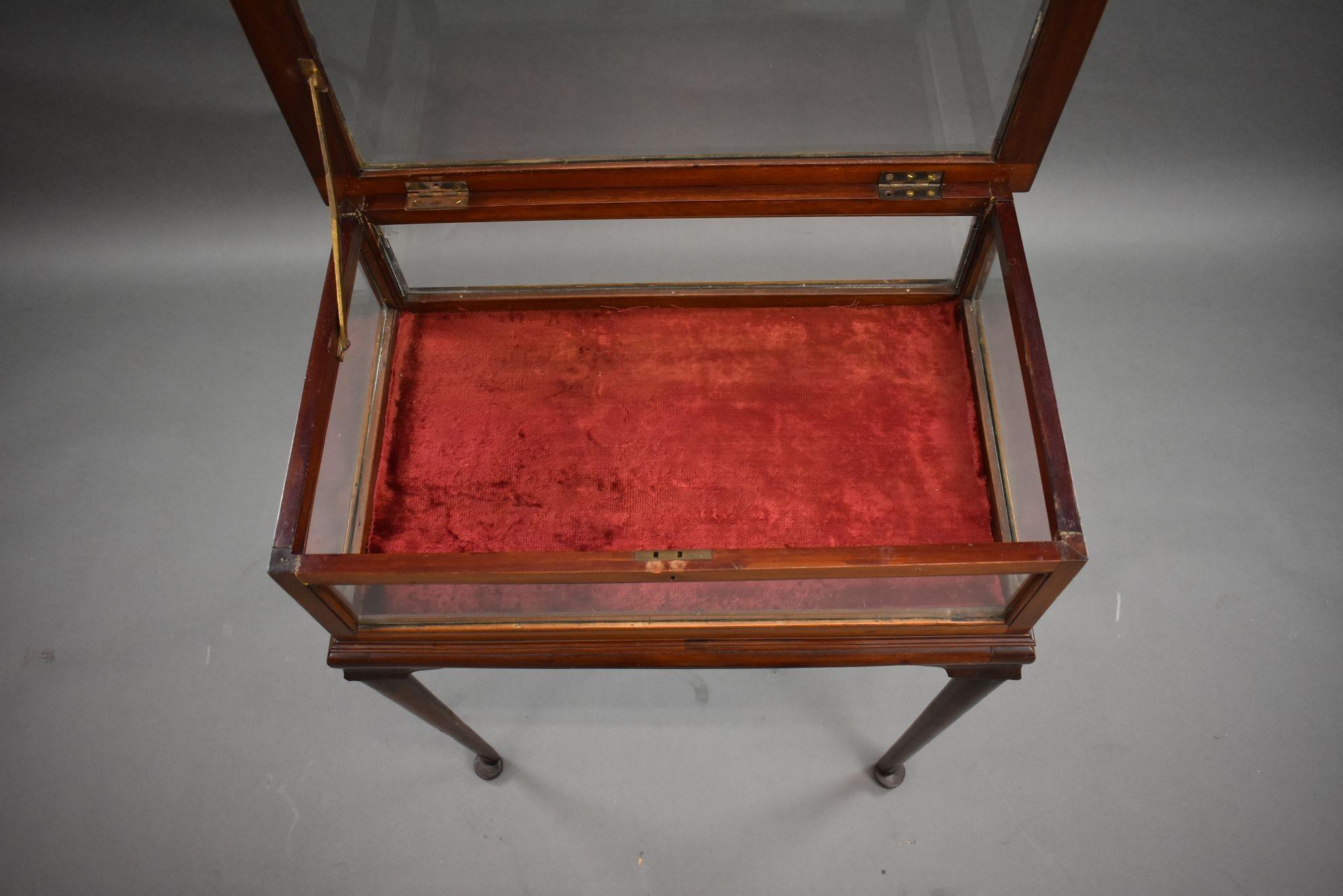 Edwardian Mahogany Bijouterie/Treasure Table 3
