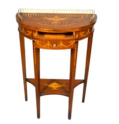 Edwardian Mahogany Console Table