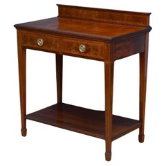 Edwardian Mahogany Console Table / Serving Table