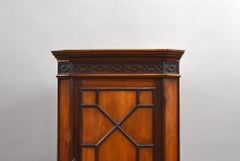 Edwardian Mahogany Corner cabinet