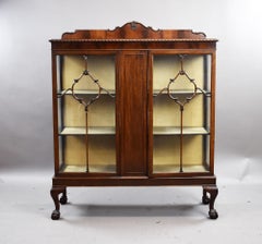 Edwardian Mahogany Display Cabinet