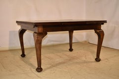 Edwardian Mahogany Draw Leaf Table, Circa 1900