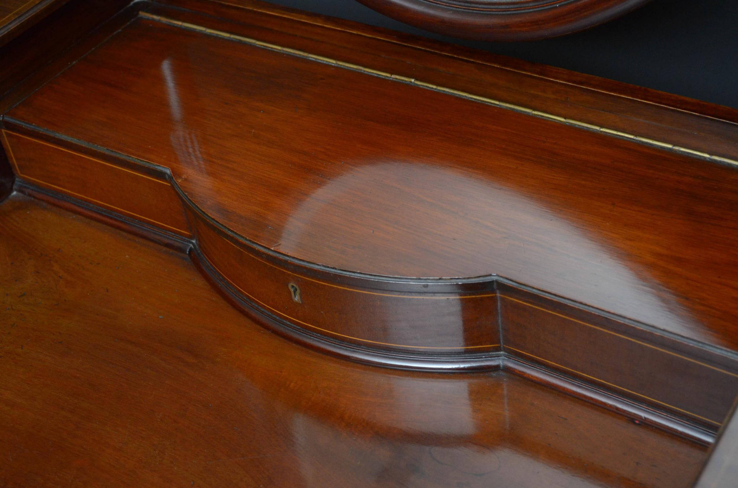 Edwardian Mahogany Dressing Table 2