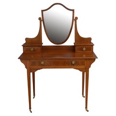 Edwardian Mahogany Dressing Table 