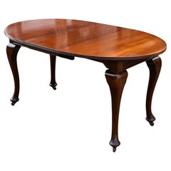 Edwardian Mahogany Extending Table