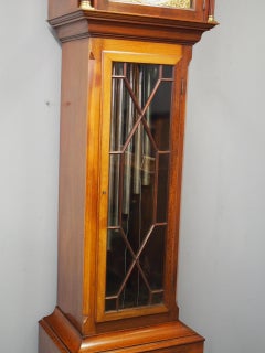 Edwardian Mahogany Grandfather Clock by James Ramsay, Dundee