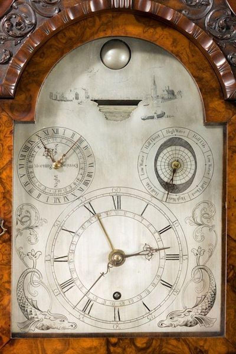 Édouardien A.I.C. Long Case Clock England, c. 1900 en vente