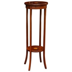 Antique Edwardian Mahogany Jardinière Stand