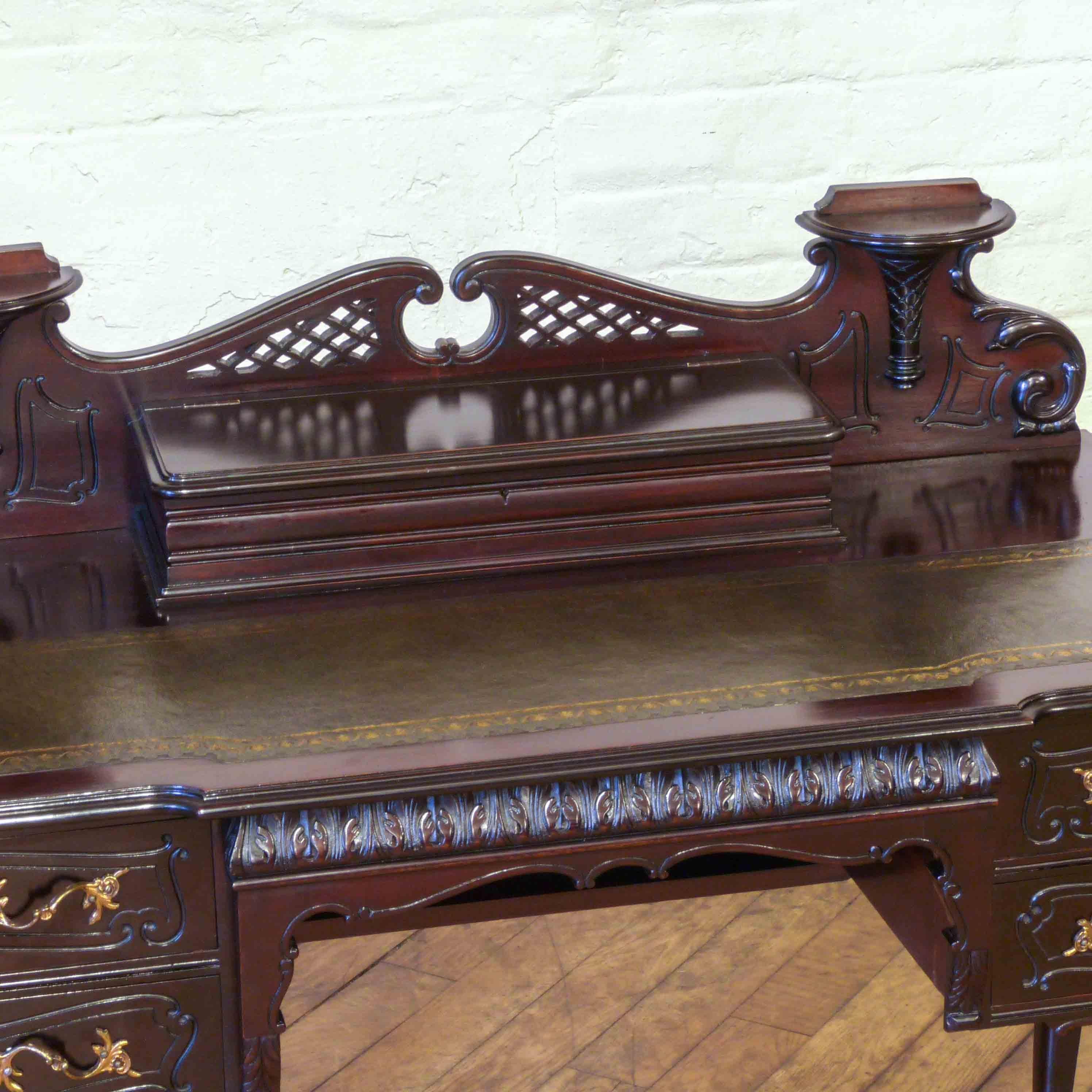 Edwardian Mahogany Ladies Writing Desk 3