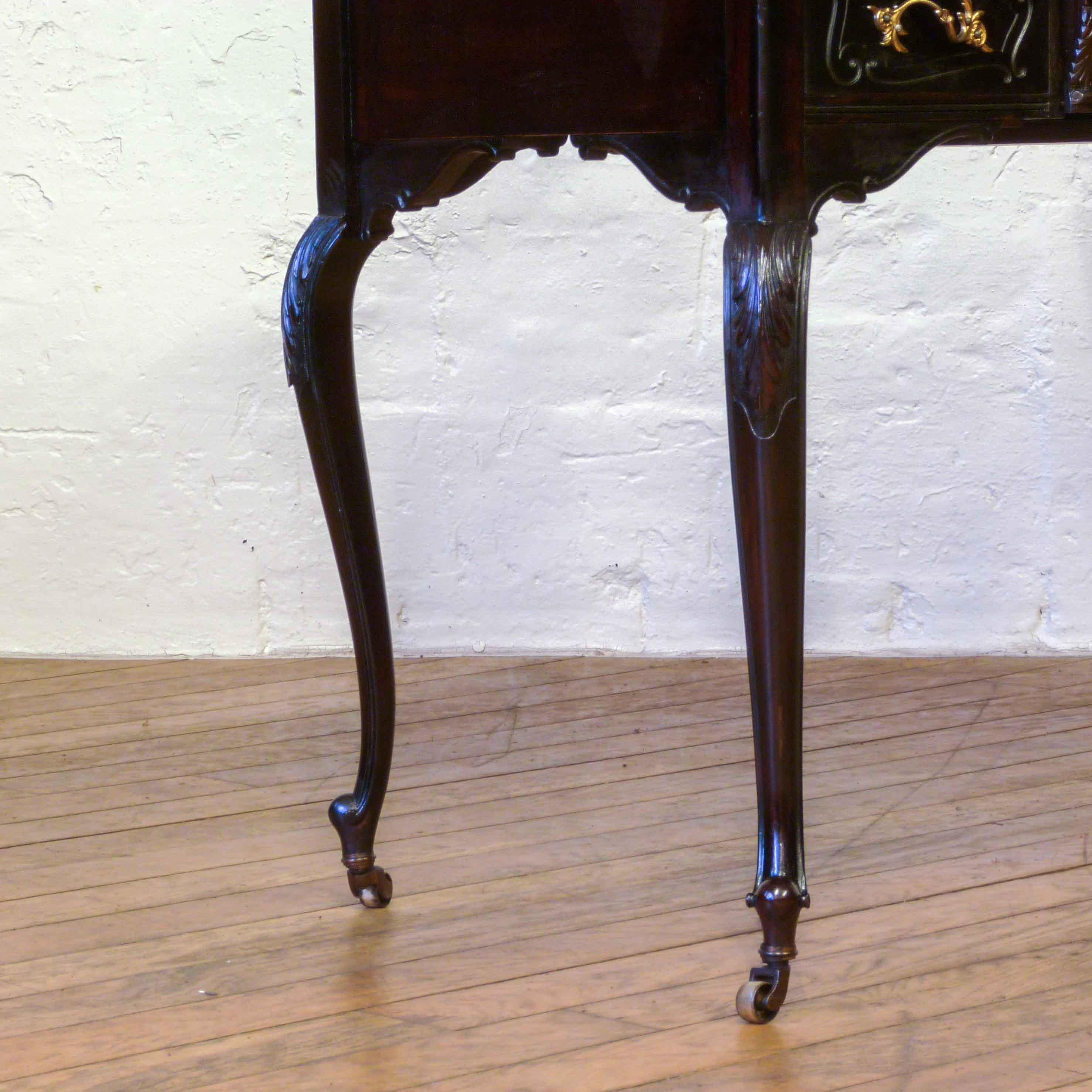 Edwardian Mahogany Ladies Writing Desk 5