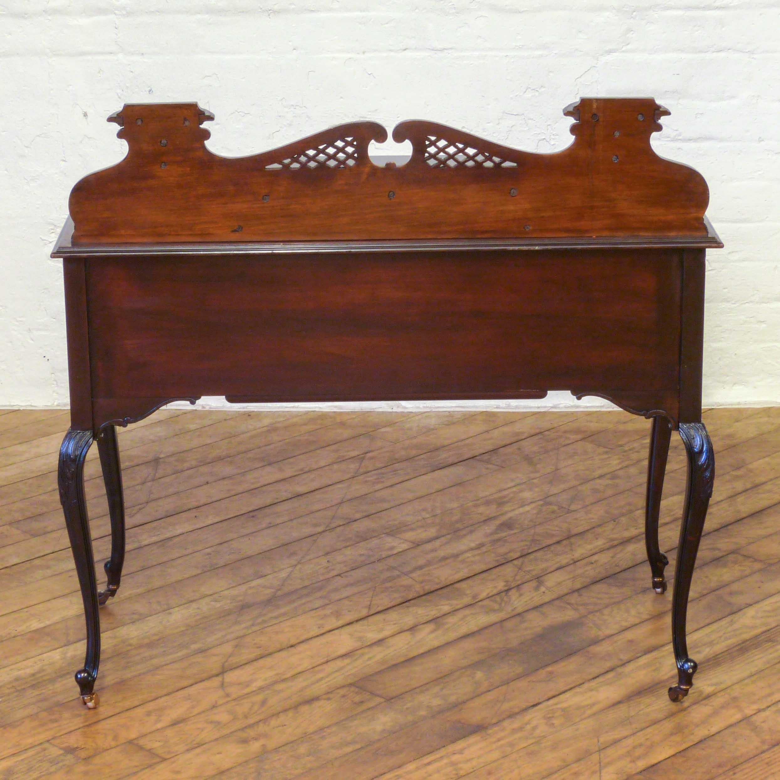 Edwardian Mahogany Ladies Writing Desk 7