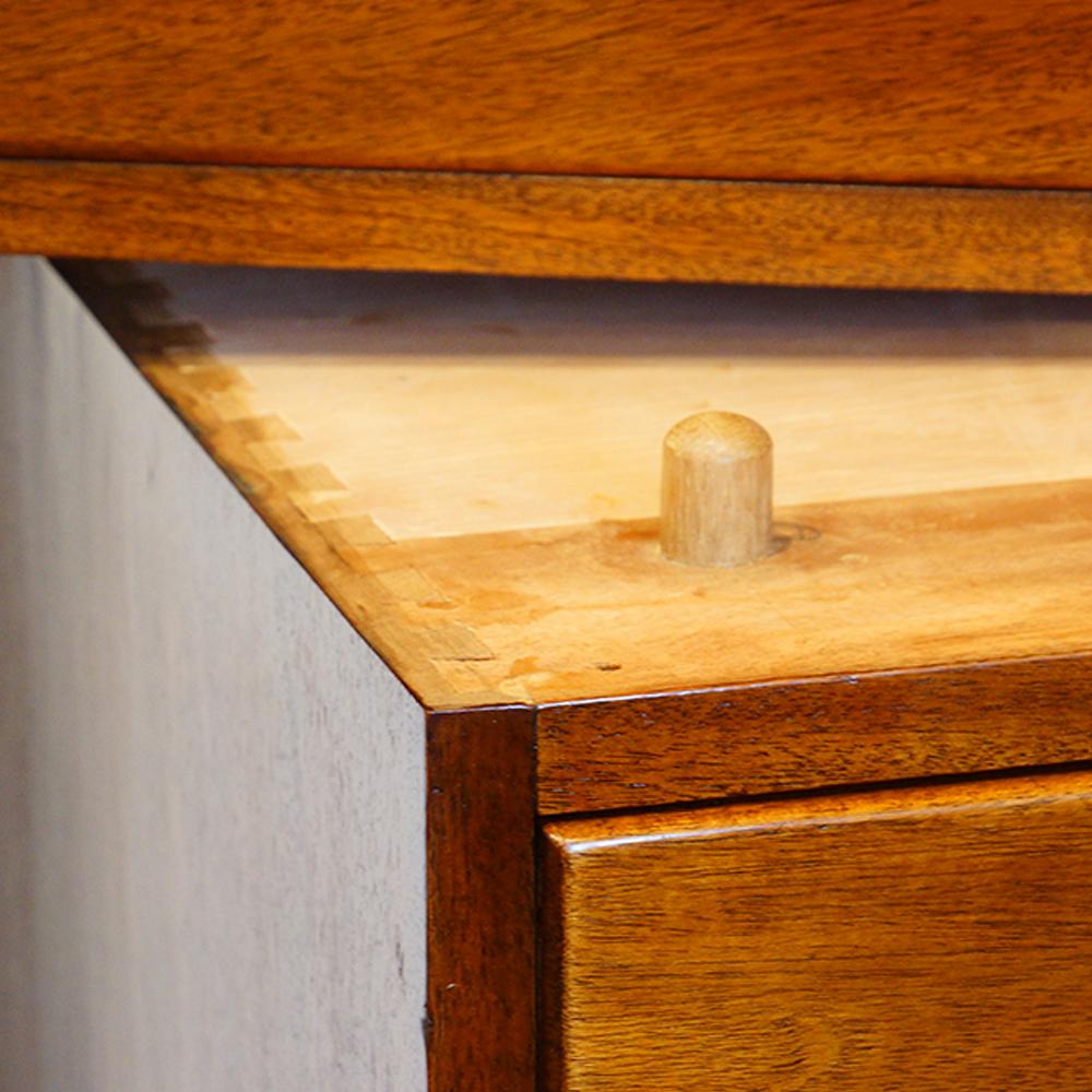 Early 20th Century English Officers Edwardian Mahogany Military Chest, Circa 1900