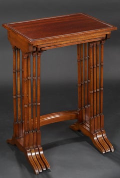 Edwardian Mahogany Nest of Tables