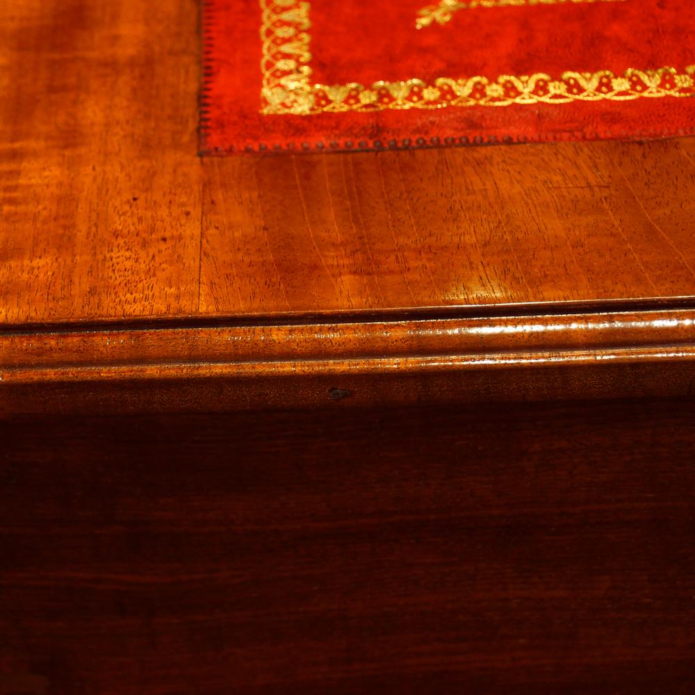 Edwardian Mahogany Pedestal Desk 6