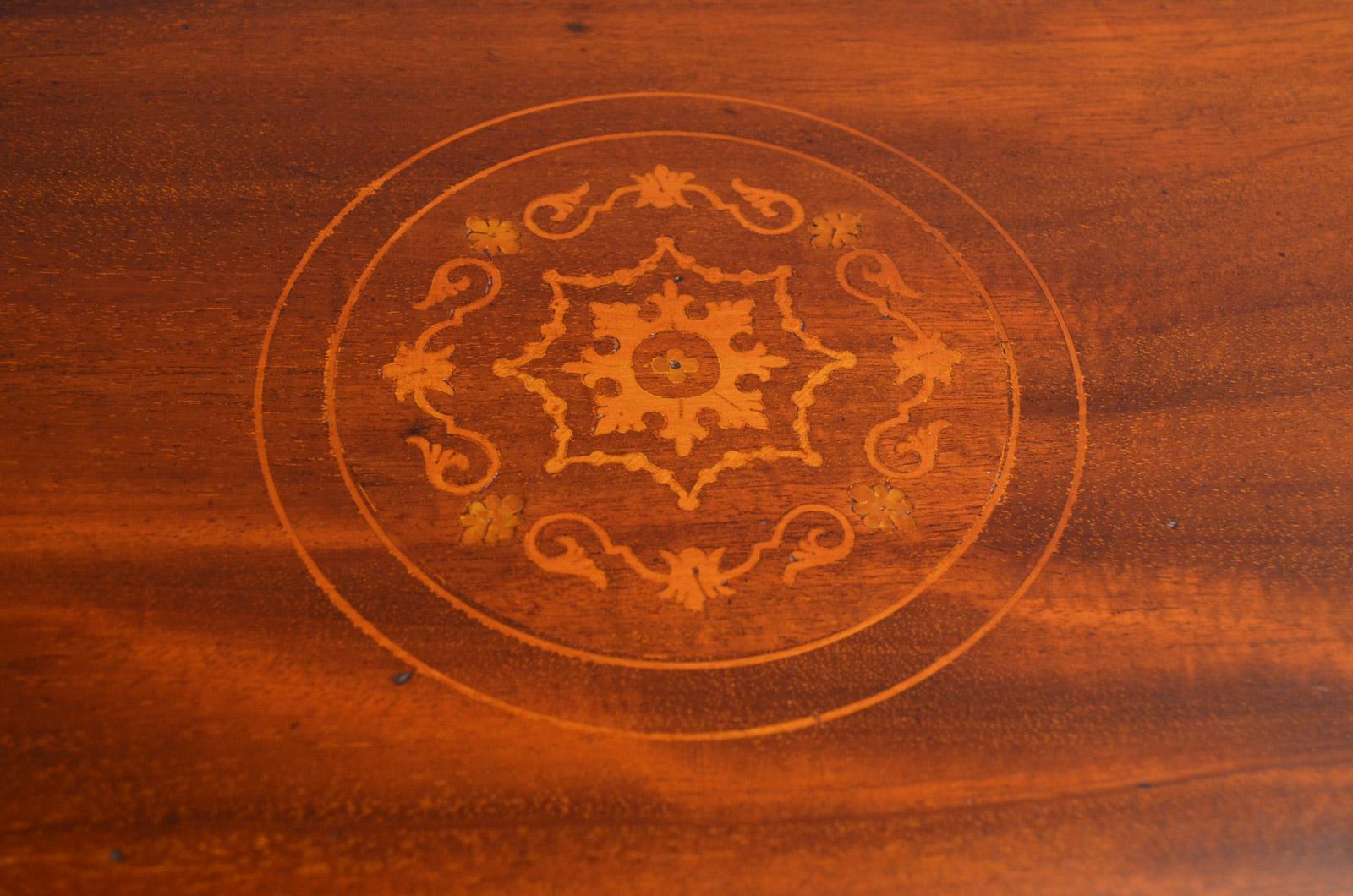 English Edwardian Mahogany Revolving Bookcase