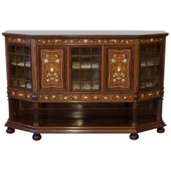 Edwardian Mahogany Side Cabinet by T.Simpson & Sons