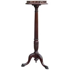Edwardian Mahogany Torchere