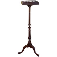 Edwardian Mahogany Tripod Torchere