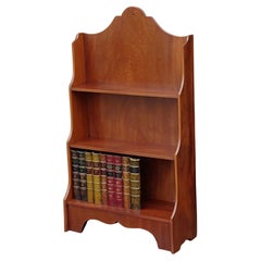 Antique Edwardian Mahogany Wall Hanging Book Shelves