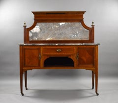 Edwardian Mahogany Washstand
