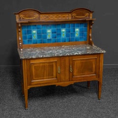 Edwardian Mahogany Washstand