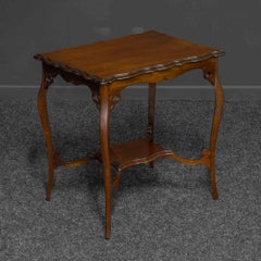 Edwardian Mahogany Window Table