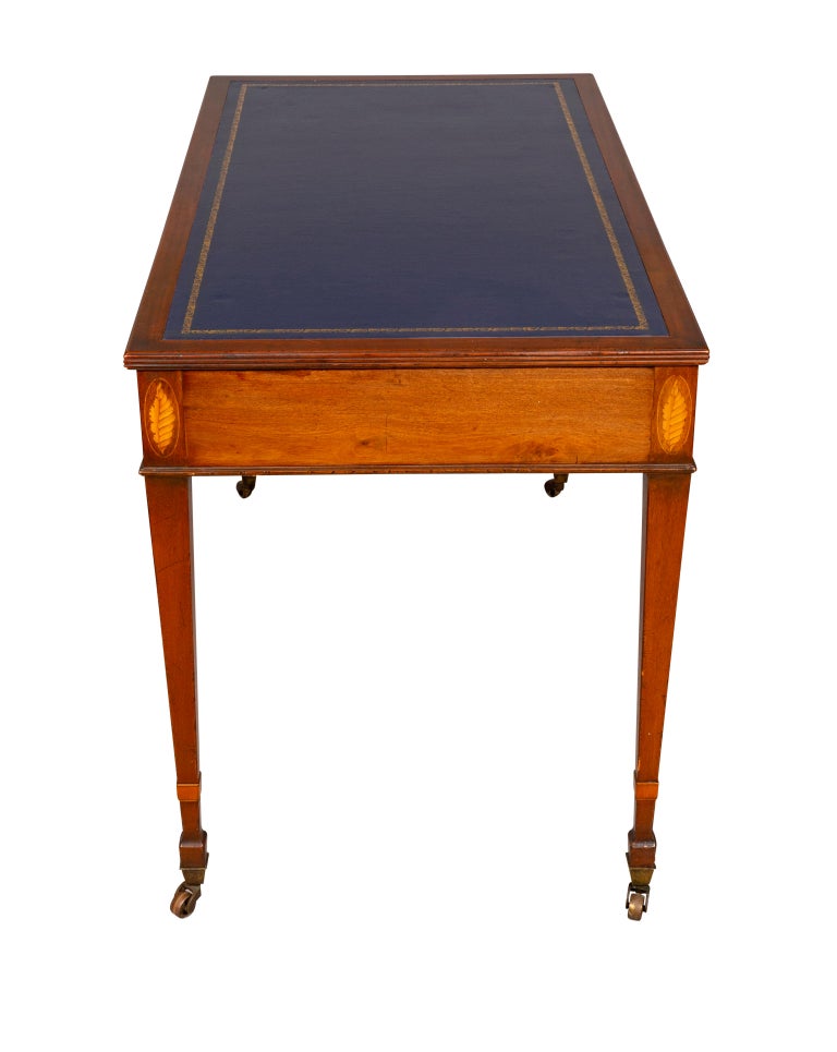 Edwardian Mahogany Writing Table For Sale at 1stDibs