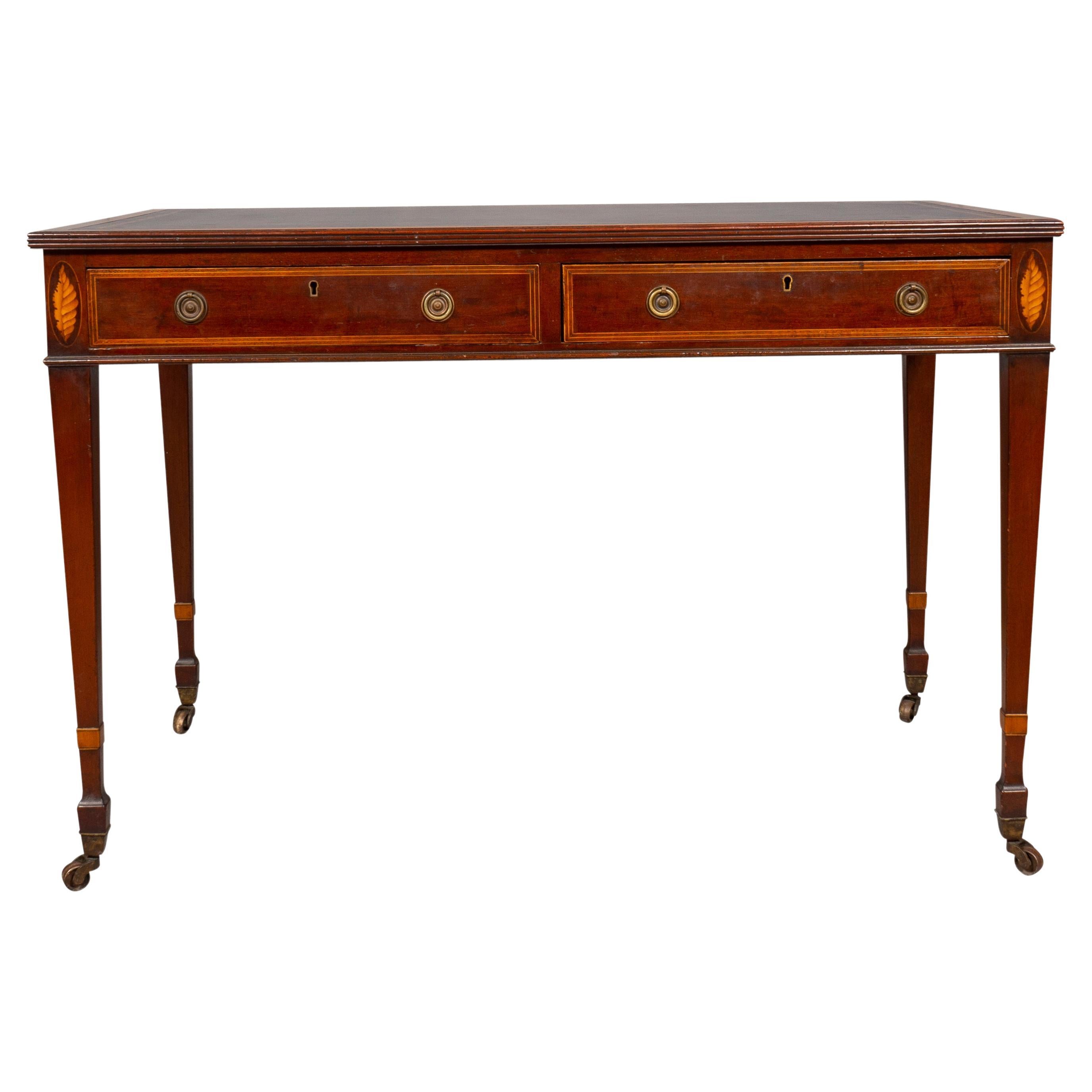 Edwardian Mahogany Writing Table