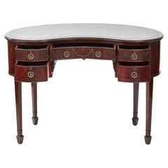Edwardian Mahogany Writing Table in the Hepplewhite manner
