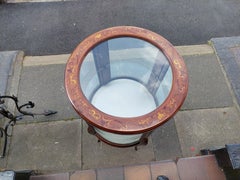 Edwardian Marquetry Bijouterie Display Table