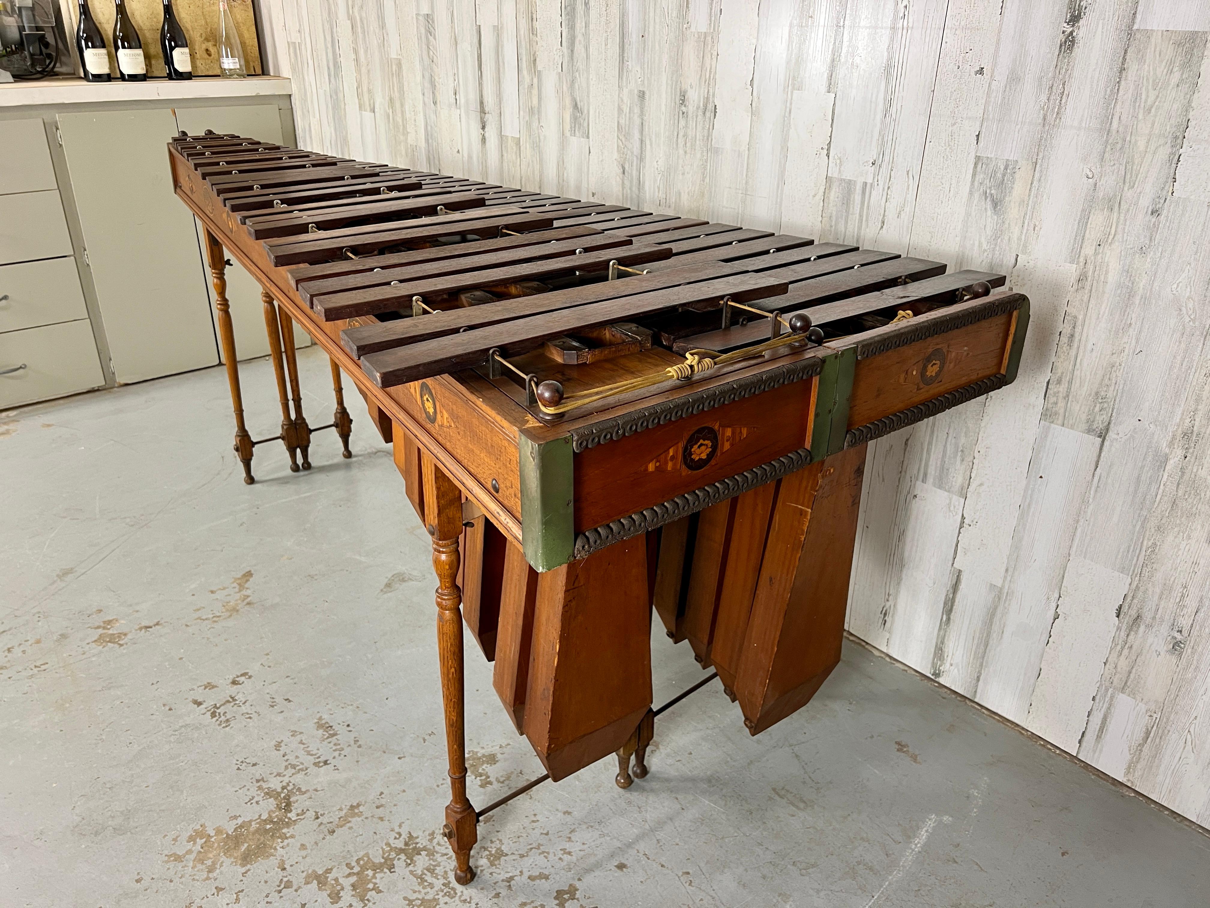 marimba instrument in english