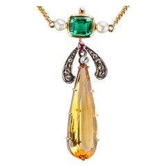 Diamond Drop Necklaces