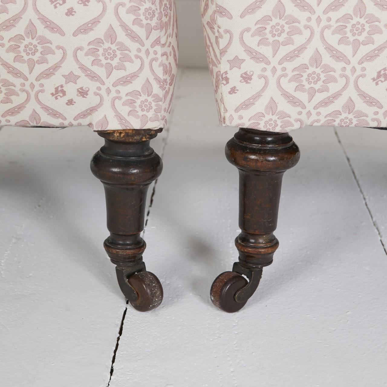 Paire de fauteuils d'allaitement Child Child de l'époque édouardienne en vente 5