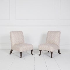 Edwardian nursing child chairs pair
