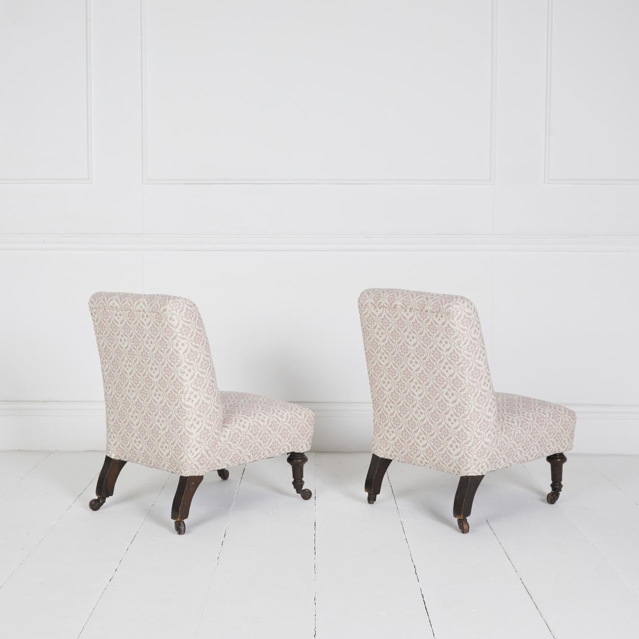 Paire de fauteuils d'allaitement Child Child de l'époque édouardienne en vente 4