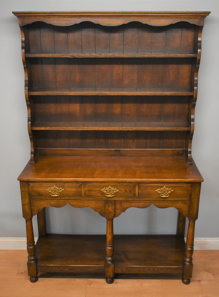 Edwardian Oak Dresser For Sale at 1stdibs